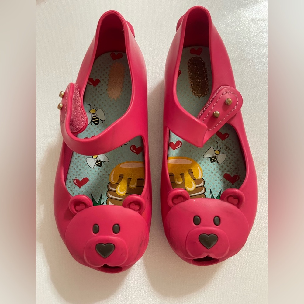 Mini Melissa Pink Bear shoes